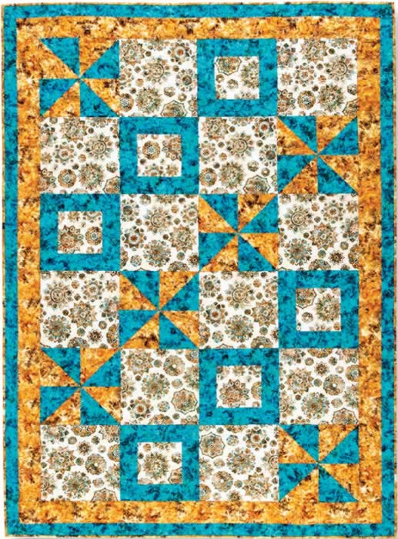 Easy Does It 3 Yard Quilts Book. 8 Great Quilt Patterns for Etsy