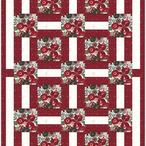 Downloadable Porch Rails Quilt Pattern Easy 3 Yard design image 8