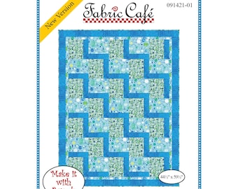 Stepping Up 3-Yard Quilt Pattern - Digital Download