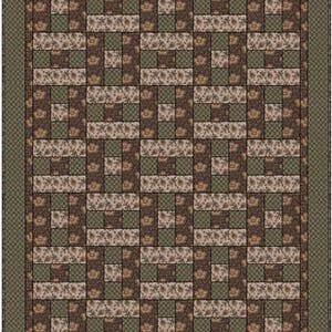 Downloadable Hopscotch Quilt Pattern Easy 3 Yard design image 4