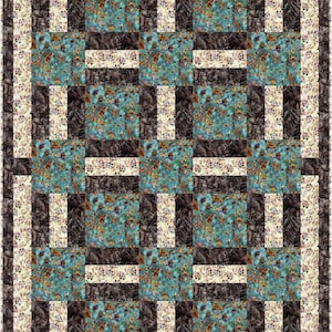 Downloadable Porch Rails Quilt Pattern Easy 3 Yard design image 7