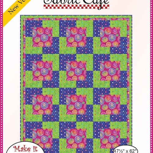 Downloadable Sew Quick 3 Yard Quilt Pattern Etsy