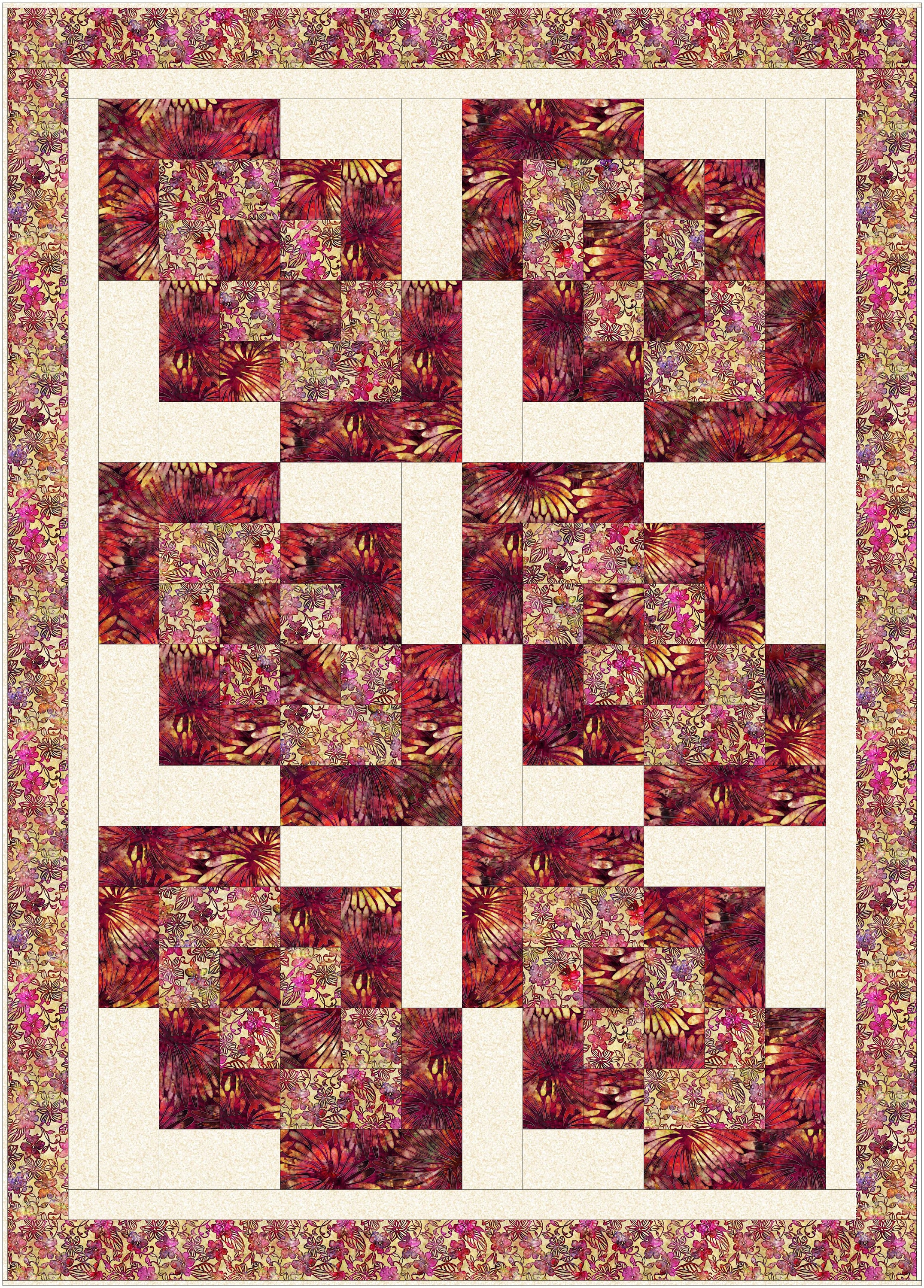 Heartland - Downloadable 3 Yard Quilt Pattern