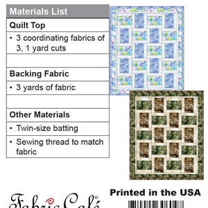 Brick Street Quilt Muster zum Herunterladen Bild 2