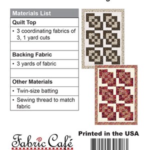 Corner Play 3 yard Quilt Pattern Digital Download Etsy