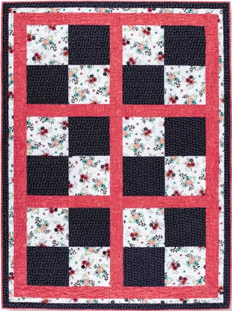 Easy Does It 3 Yard Quilts Book. 8 Great Quilt Patterns for Etsy