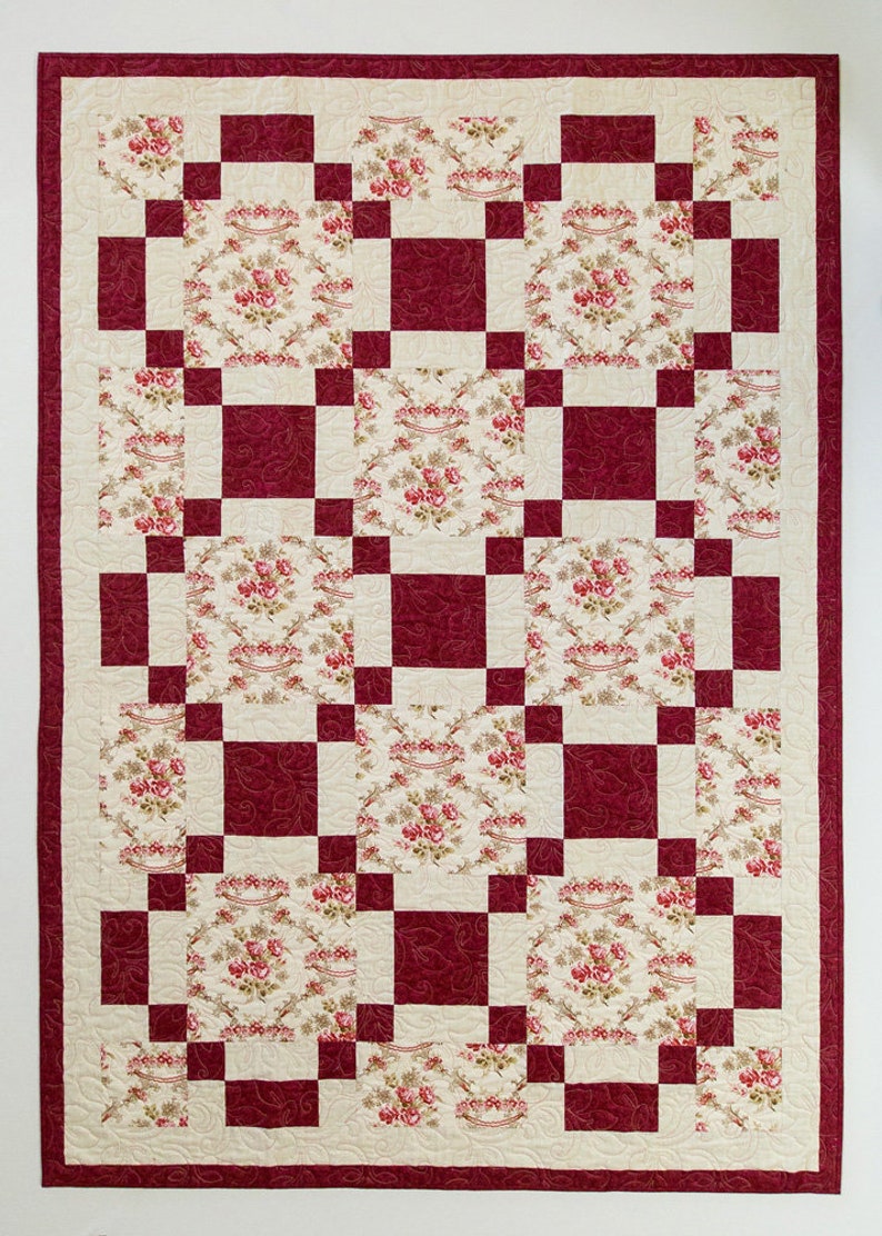 Quilts in A Jiffy 3 Yard Quilts Book. 8 Great Quilt Patterns Etsy