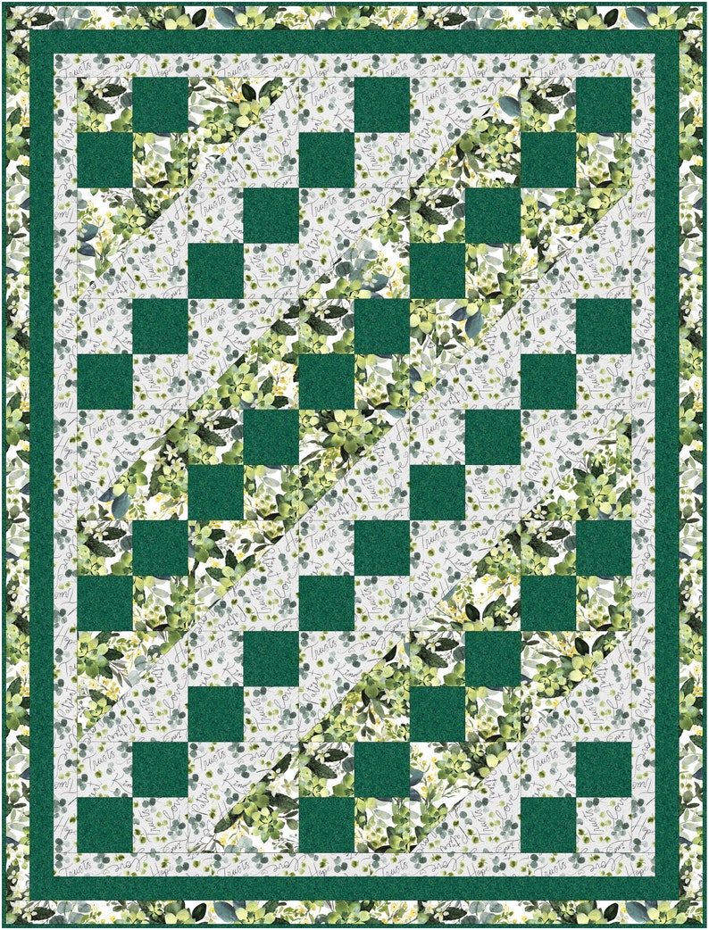 Downloadable Jacob's Ladder Quilt Pattern Etsy Australia