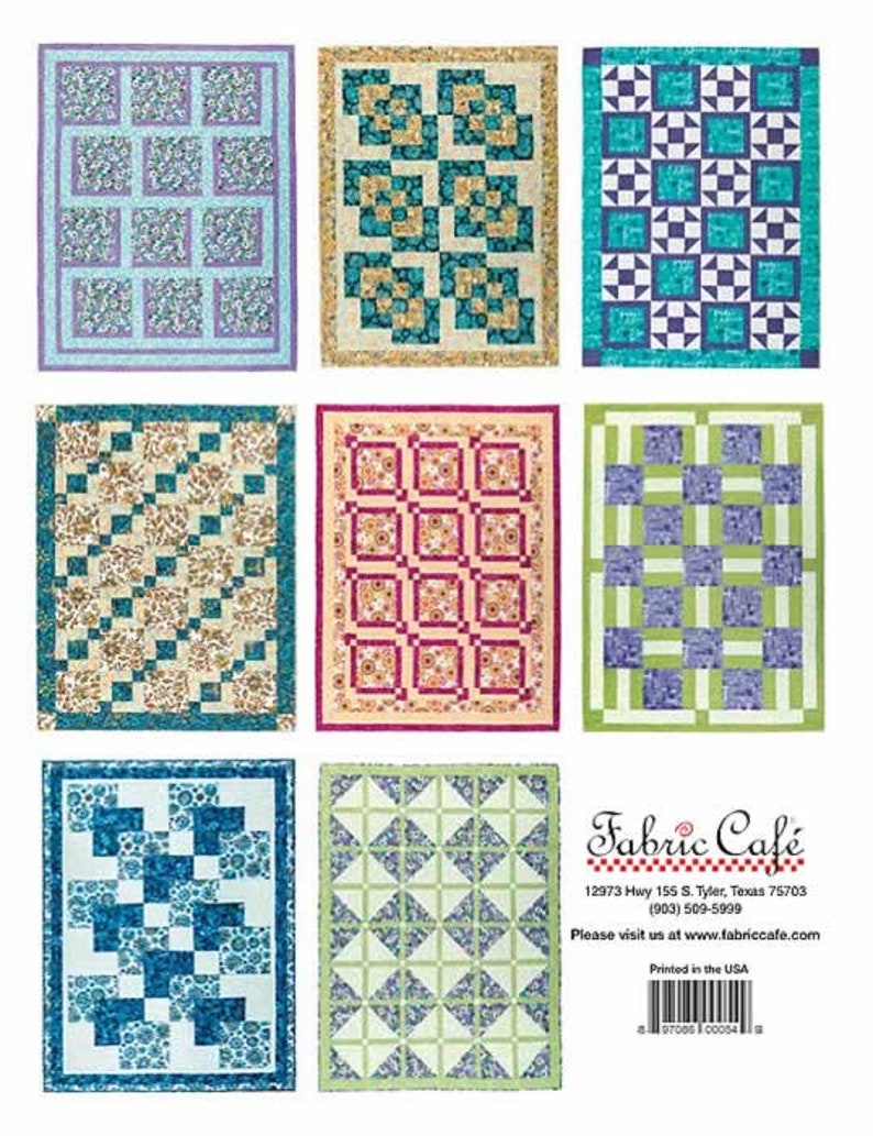 Downloadable Pretty Darn Quick 3Yard Quilts Pattern Book Etsy