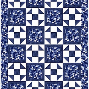 Downloadable Heartland Quilt Pattern Easy 3 Yard design image 4