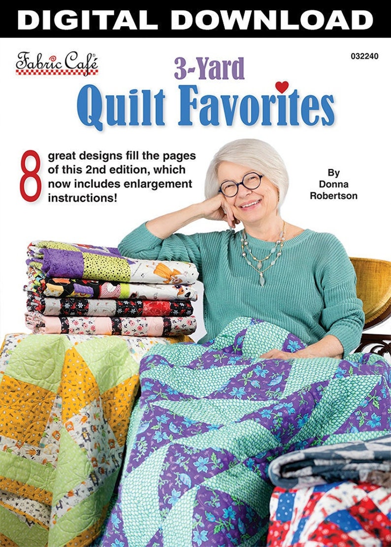 3-Yard Quilt Favorites Downloadable Book Second Edition image 1