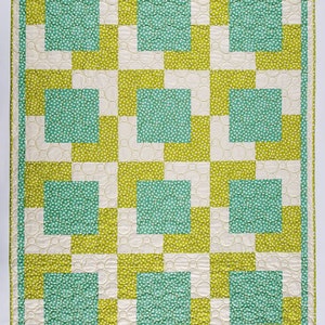 Downloadable Town Square Quilt Pattern Easy 3 Yard design image 3
