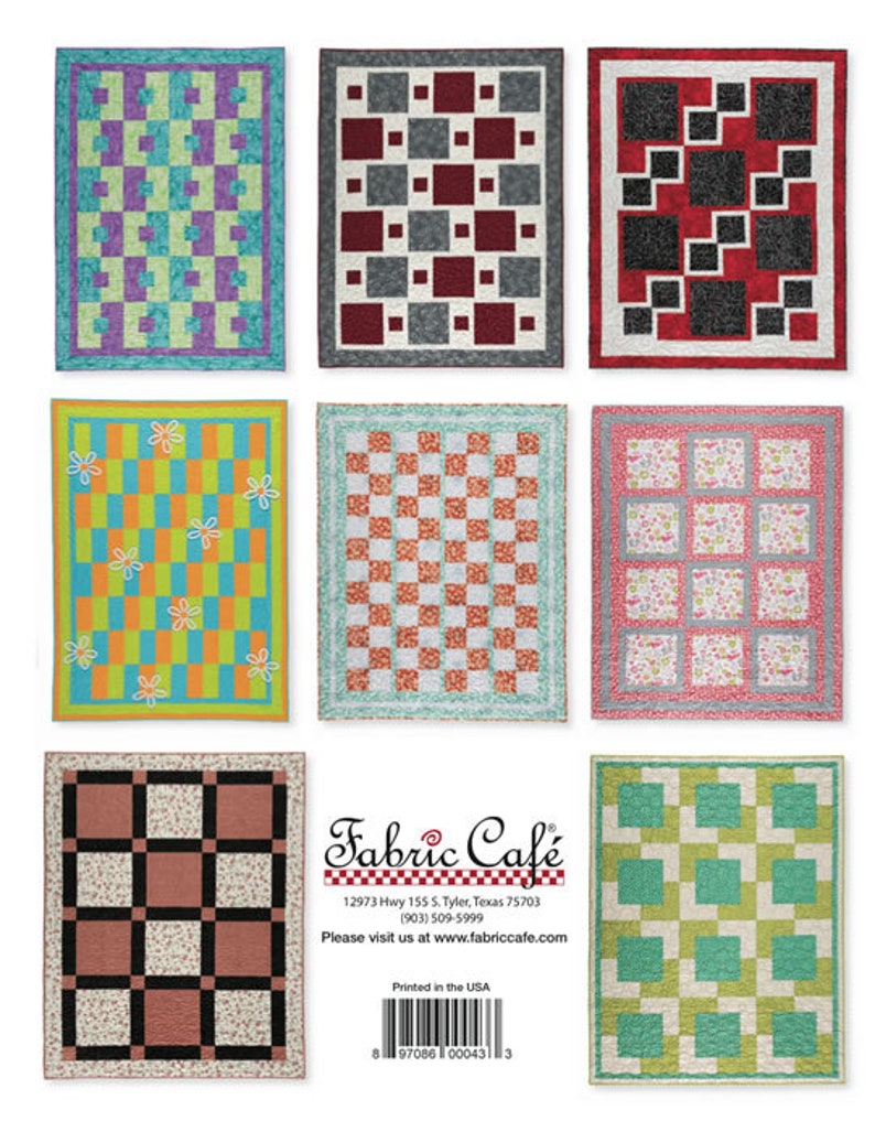 Easy Peasy 3-Yard Quilts Downloadable Pattern Book image 2