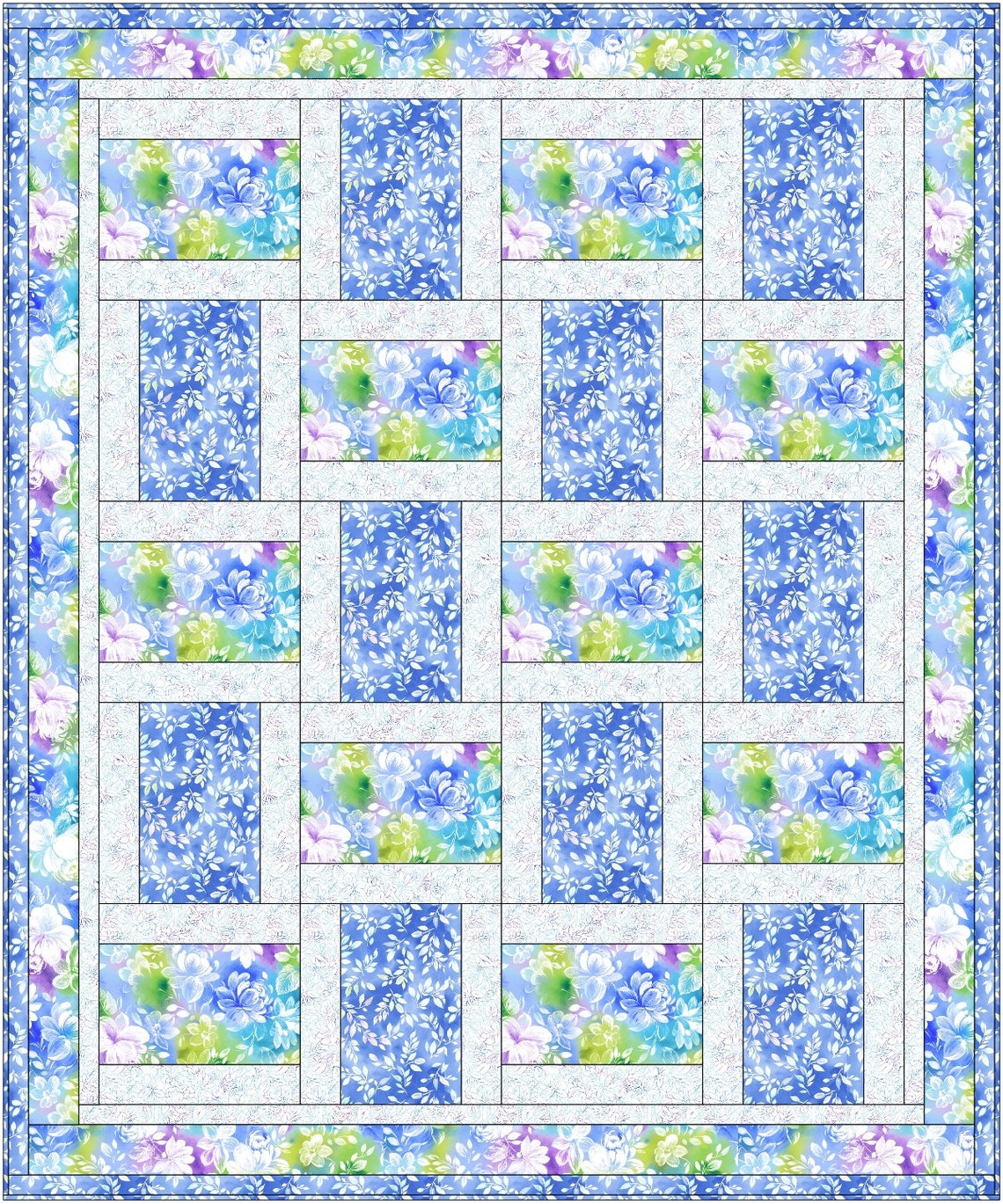 Downloadable Brick Street Quilt Pattern Etsy