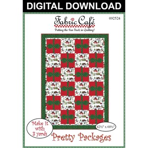 Patrón de colcha de 3 yardas "Pretty Packages" - Descarga digital