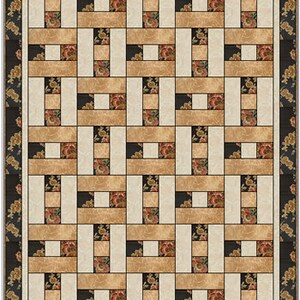 Downloadable Hopscotch Quilt Pattern Easy 3 Yard design image 5