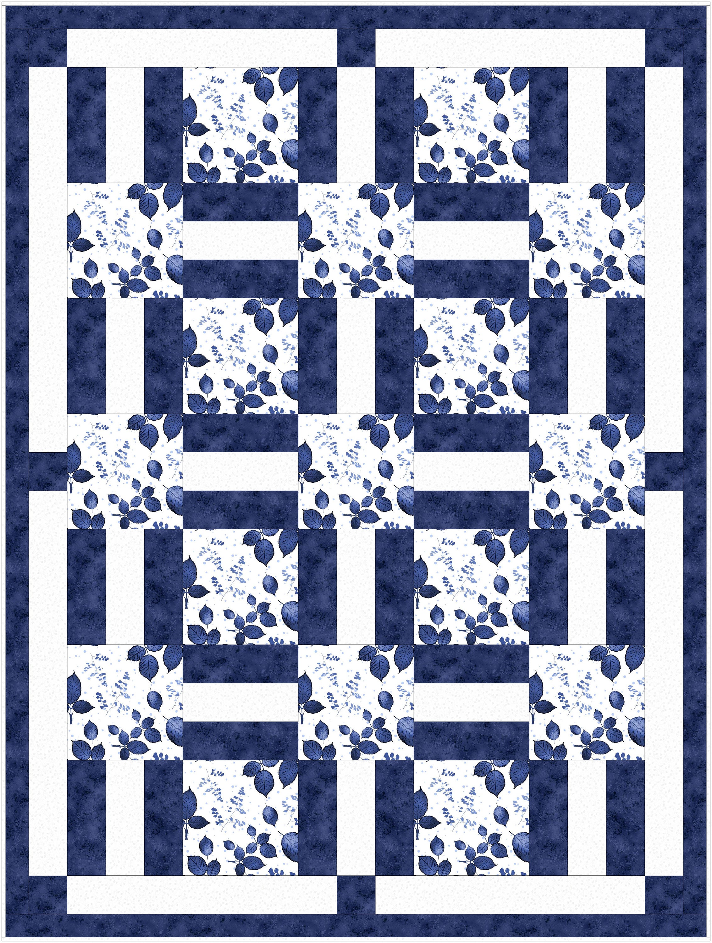 Downloadable Porch Rails Quilt Pattern Easy 3 Yard Design Etsy Australia