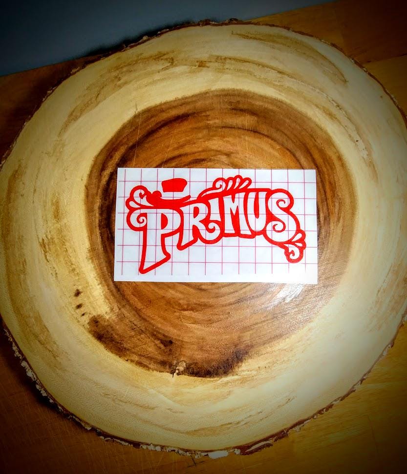 Primus - Logo Windshield Decal – Club Bastardo