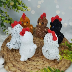 Pollo De Ryaba Patrón De Ganchillo Amigurumi Patrón De Pollo Fácil Peluche Crochet Patrón De Juguete Principiante Amigurumi Patrón Pdf