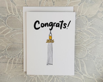 2026 Graduation Card, Tassel Design