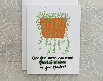 Pearl Succulent, Pearl of Wisdom birthday