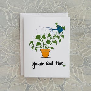 Carte de soins personnels, carte de soins personnels, carte de félicitations, carte de nature, carte de soutien, carte de coaching