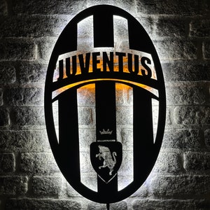 Juventus Led Sign, Juventus Wall Art, Juventus Wall Sign, Juventus Wall Decor, Juventus Neon Sign, Juventus Led Decor, Juventus Gift