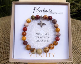 Mookaite Inspirit Energy Bracelet - VITALITY