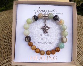 Amazonite Inspirit Energy Bracelet - HEALING