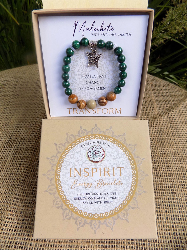 Malechite Inspirit Energy Bracelet TRANSFORMATION