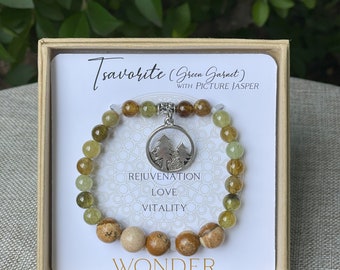 Tsavorite Inspirit Energy Bracelet - WONDER