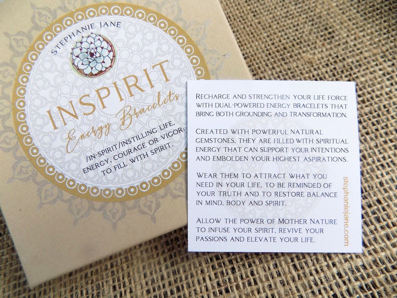 Malechite Inspirit Energy Bracelet TRANSFORMATION