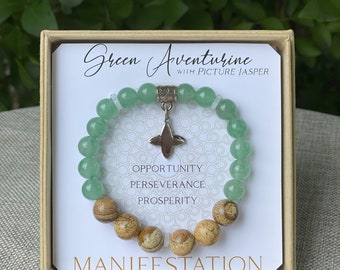 Green Aventurine Inspirit Energy Bracelet - MANIFESTATION