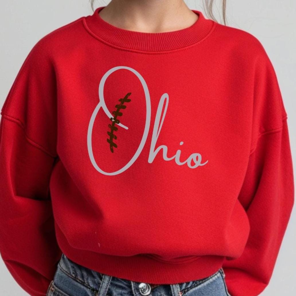 Script Ohio Shirts Kids Ohio Football Sweater Script Ohio Shirt Game Day Shirt Ohio State ...