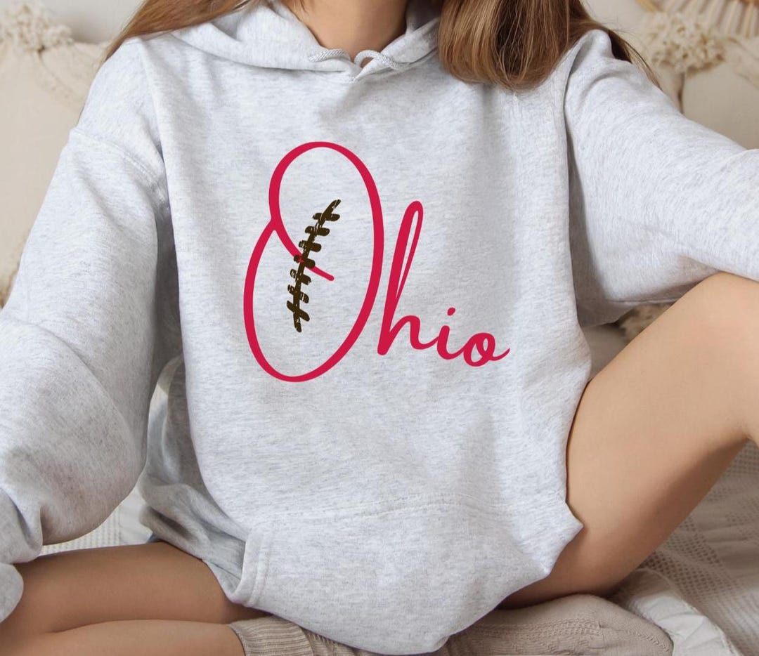 Script Ohio Shirts Game Day Hoodie Ohio Football Sweatshirt Script Ohio Shirt Ohio State ...