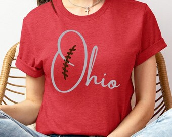 Ohio Football Shirt, Spieltag T-Shirt, Script Ohio Tshirt, Ohio Vintage Buckeye, Ohio Vintage Grafik-T-Shirt, Ohio Vintage, Ohio Vintage Hemd