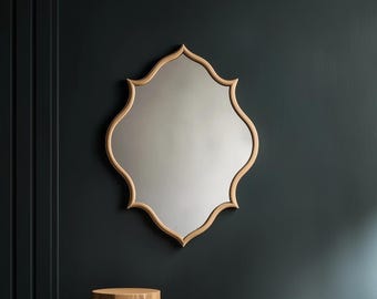 Ornate Starlight Mirror: Vintage Style Decorative Wall Mirror
