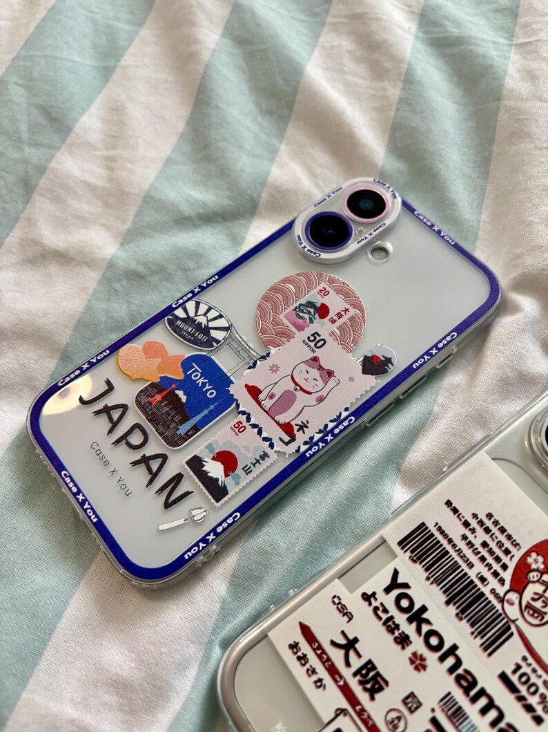 Kawaii Maneki Neko iPhone Case: Japanese Anime Lucky Cat Tokyo Medley image 15