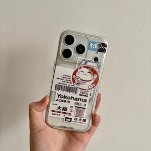 Kawaii Maneki Neko iPhone Case: Japanese Anime Lucky Cat Tokyo Medley image 17