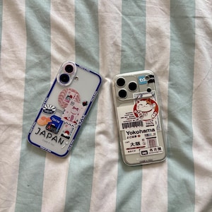 Kawaii Maneki Neko iPhone Case: Japanese Anime Lucky Cat Tokyo Medley image 3