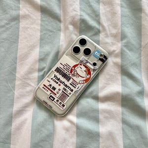 Kawaii Maneki Neko iPhone Case: Japanese Anime Lucky Cat Tokyo Medley image 8
