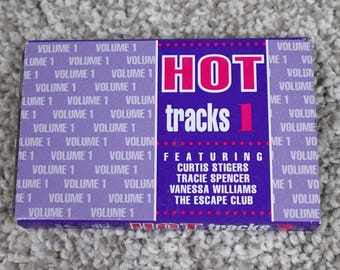 Hot Tracks 1 Cassette Tape 1992 CEMA Vanessa Williams Curtis Stigers 4JM-57632