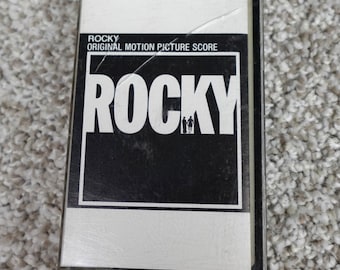 Rocky Original Motion Picture Score Cassette Tape Bill Conti 1976 UA CRC CA 693H