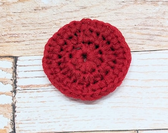 Red Nylon Pot Scrubber - Nylon dishcloth - kitchen dishcloth washcloth - textured washcloth - housewarming gift - kitchen essential