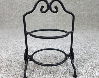 Longaberger 1999 Miniature Two Pie Server Wrought Iron Foundry Collection 76902