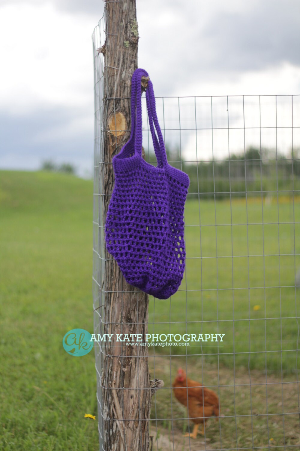 CROCHET PATTERN Reusable Grocery Bag Pattern for Beach Bag Market Tote