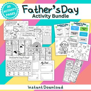 Father's Day Activity Bundle for Kids