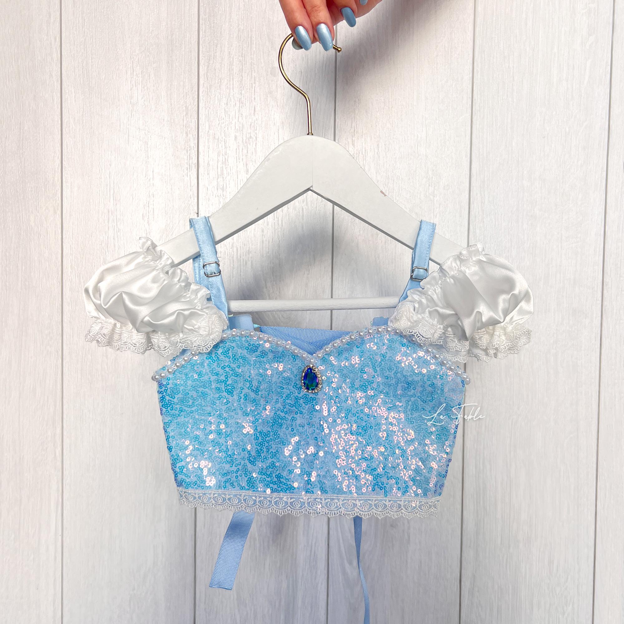 Beautiful Cinderella's Crop Top