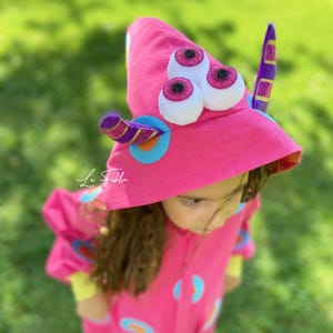 Pink Monster Costume, Monster Kids Costume, Carnival Costume