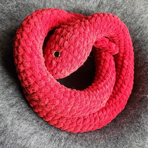 Solid Color Snake Plush